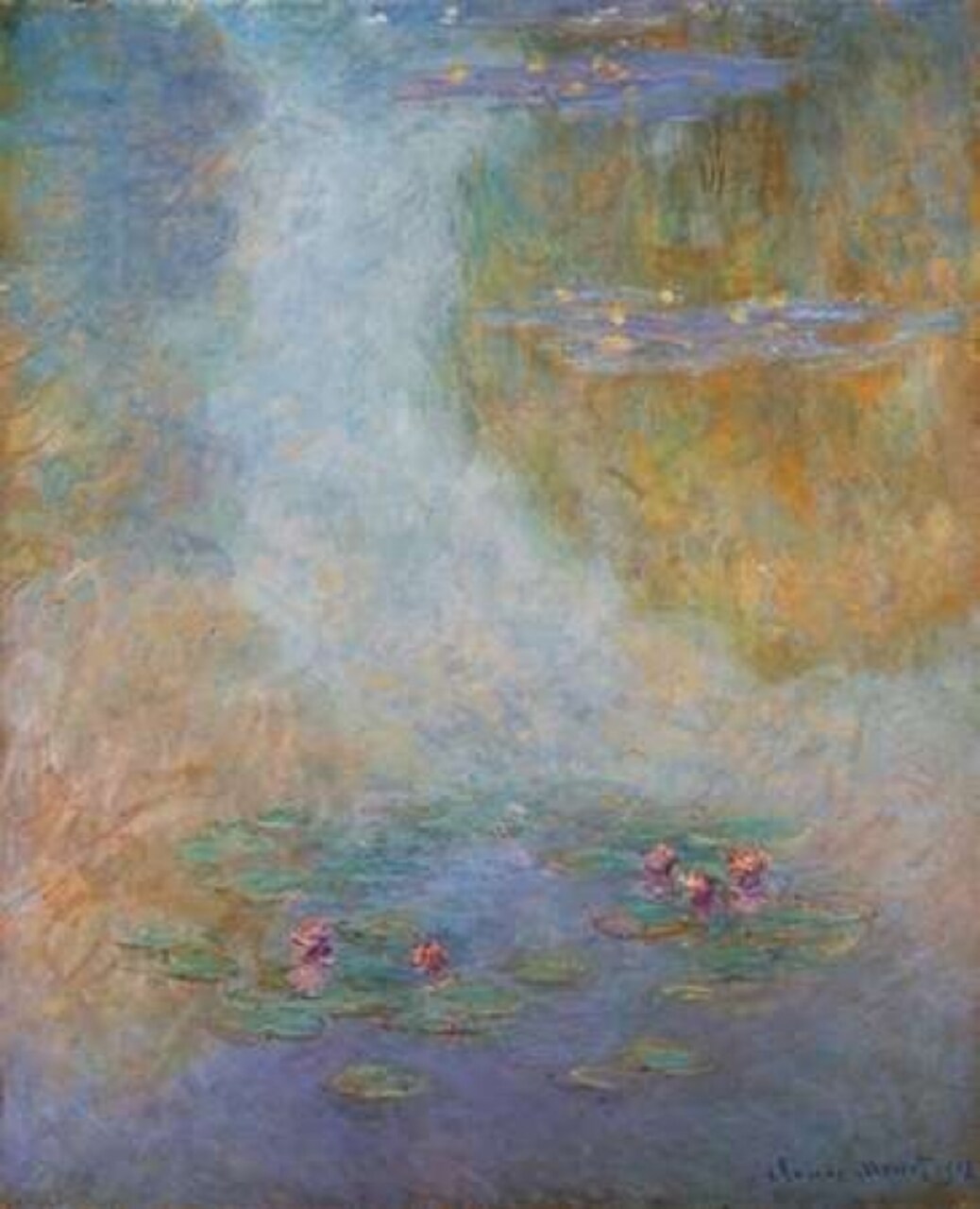 Nympheas 1908 Poster Print by Claude Monet - Item # VARPDX373816